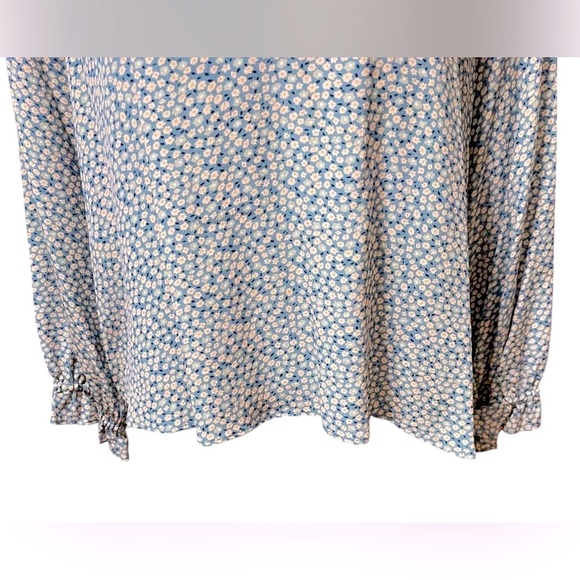 Madewell Silk Poet Top in Bitsy Floral size S - Picture 8 of 15